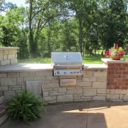 Built-in Grilling area