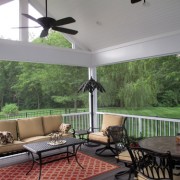 Gorgeous Screen room addition built by Heartlands Home in North St. Louis County