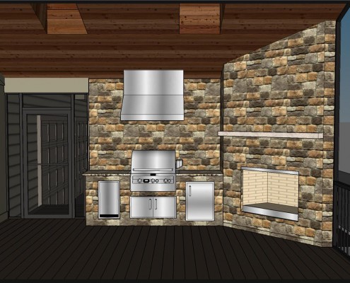 Fireplace Rendering