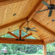 custom outdoor room ceiling