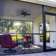 Custom screened in porch