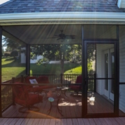 custom screened in porch