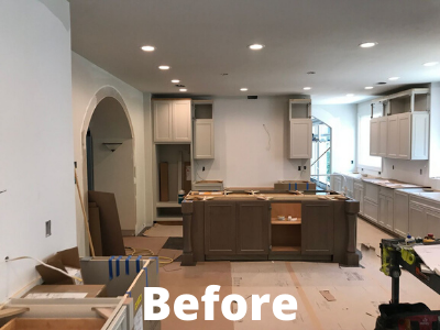 kitchen renovation