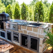 customizable outdoor kitchen