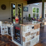 customizable outdoor kitchen