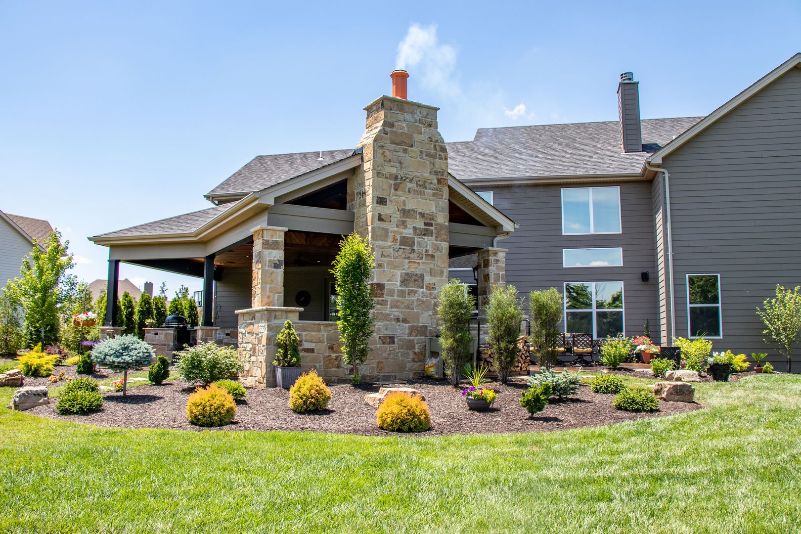 outdoor room landscaping