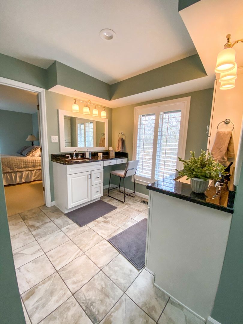 Master bath renovation after