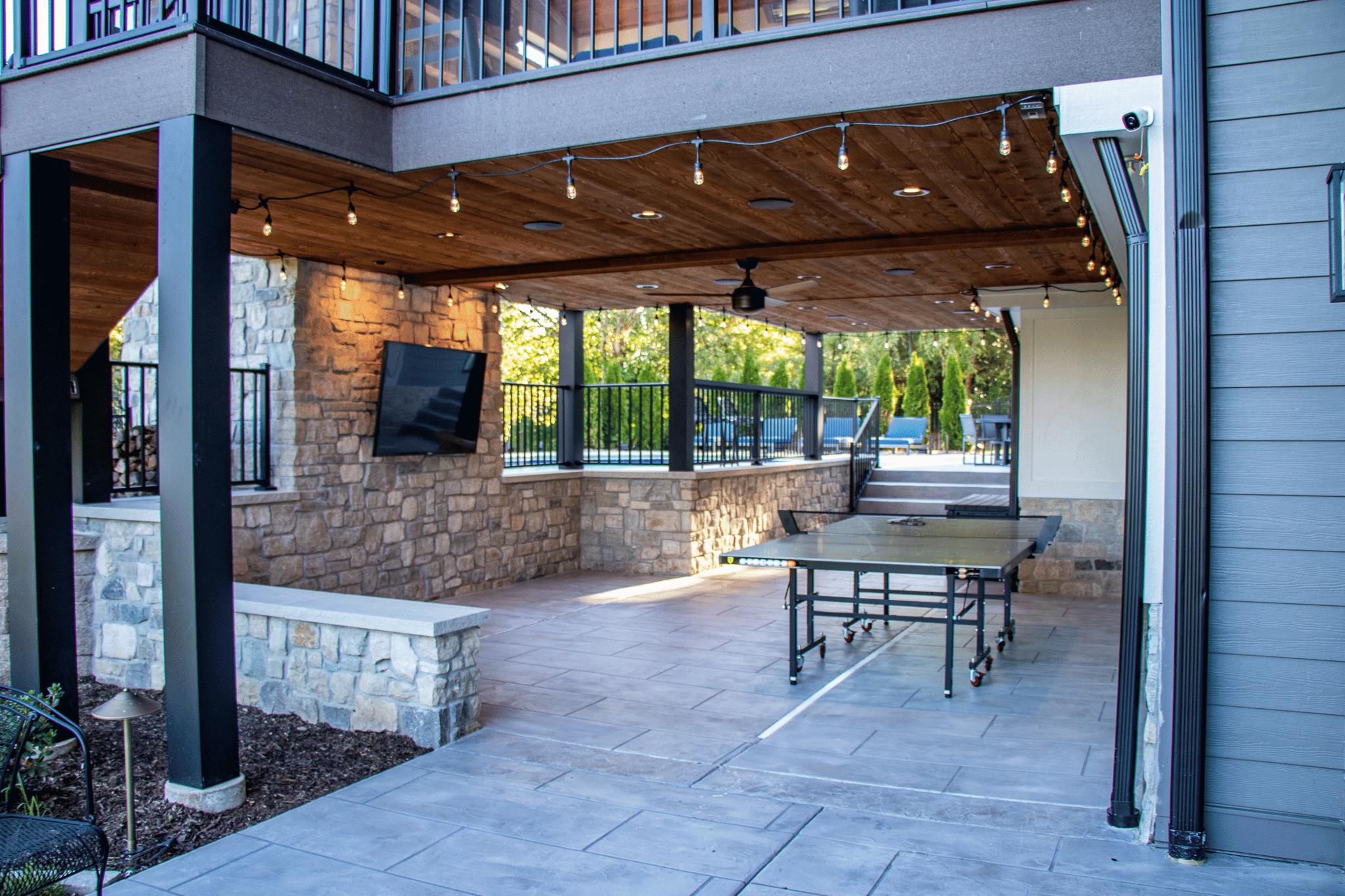 HBA Outdoor Living Space of the Year 2023 - under deck area